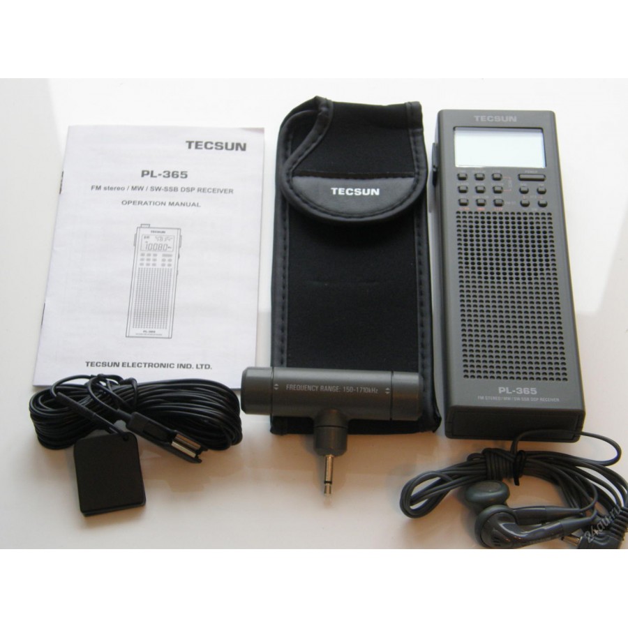 Ραδιόφωνο παγκοσμίου λήψεως με PLL AM/FM/LW/SW/SSB Tecsun PL-365